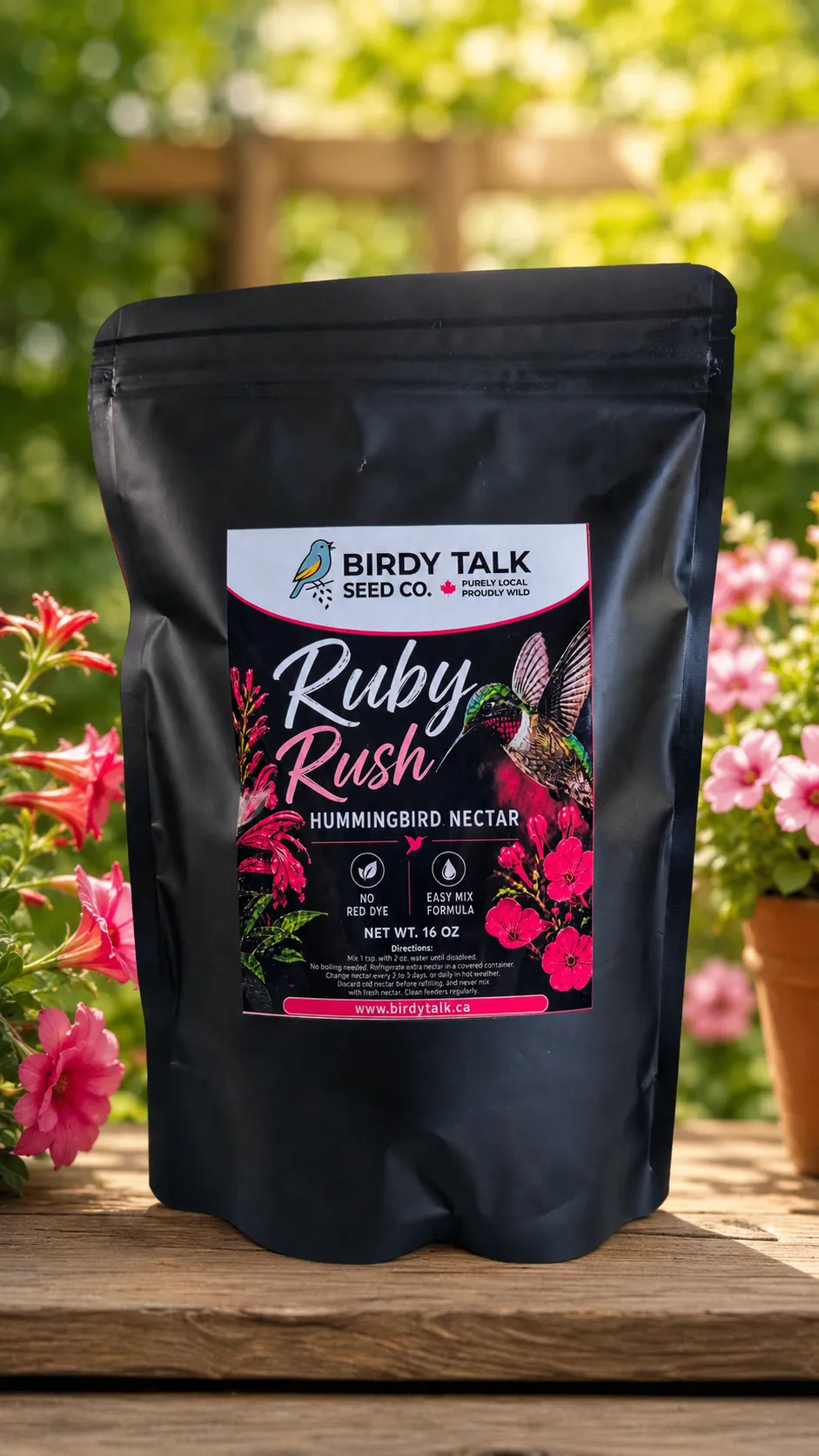 Ruby Rush Hummingbird Nectar