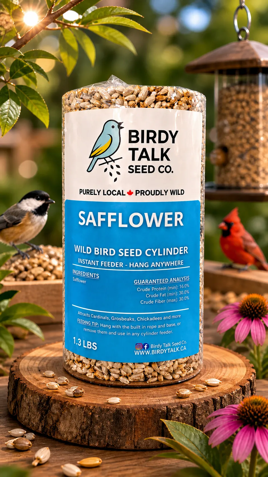 Safflower Seed Cylinders