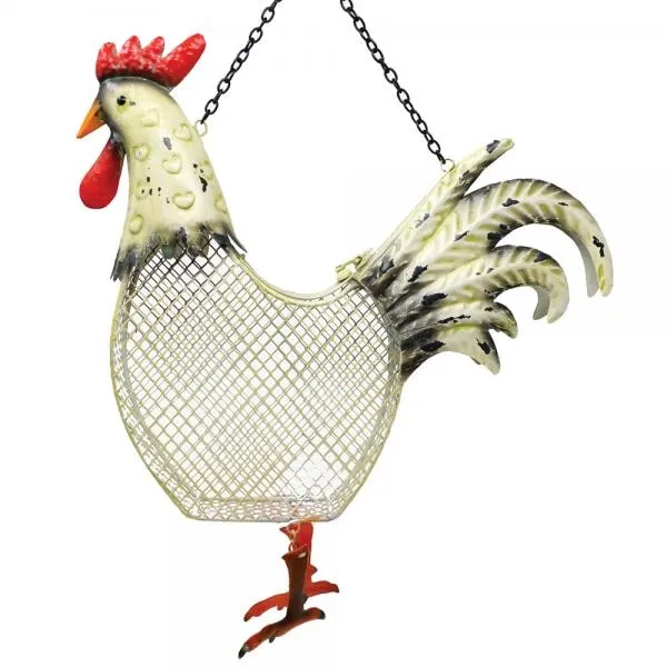 Rooster Mesh Seed Feeder